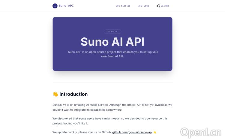 SunoAI API
