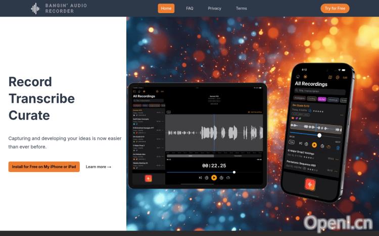 Bangin' Audio Recorder