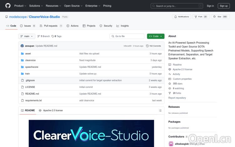ClearerVoice-Studio