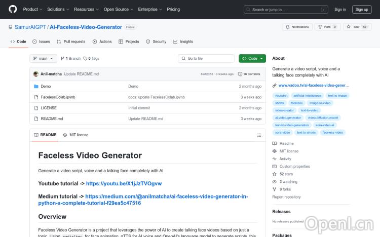 AI-Faceless-Video-Generator