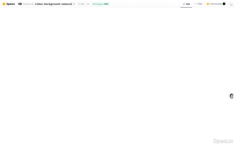 Video Background Removal