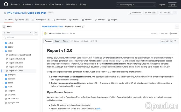 Open-Sora Plan v1.2