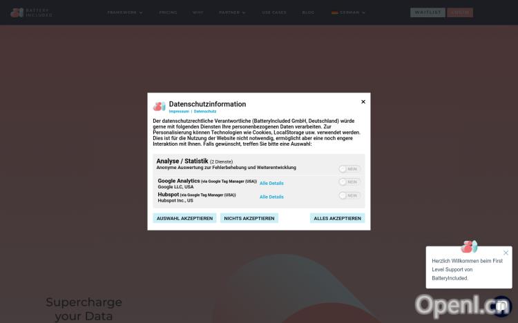 BatteryIncluded incl. Volt Search