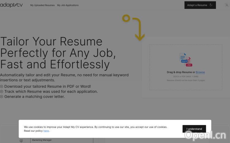 Resume Customization Tool