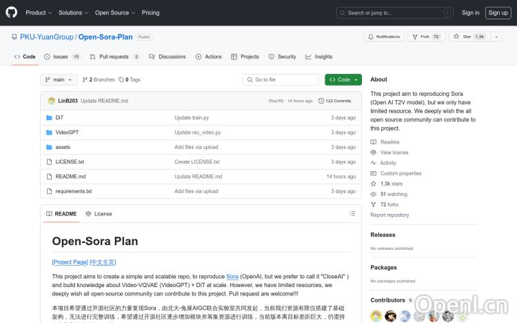 Open-Sora-Plan