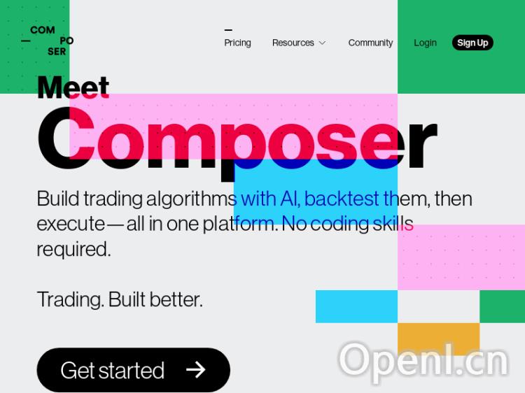 Composer - Your AI Copilot for Trading