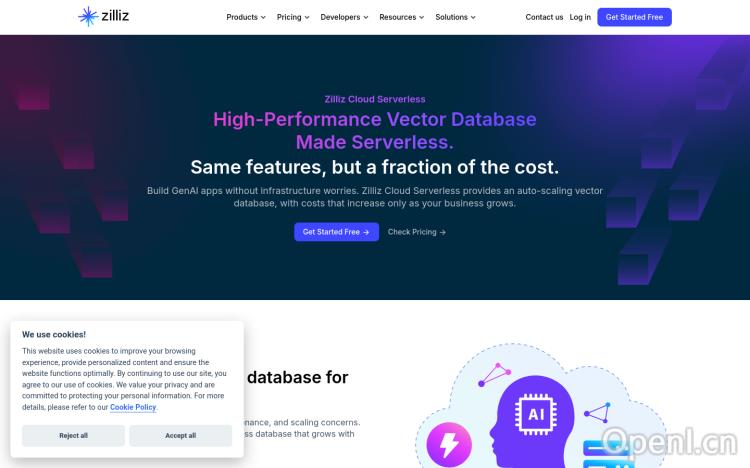Zilliz Cloud Serverless