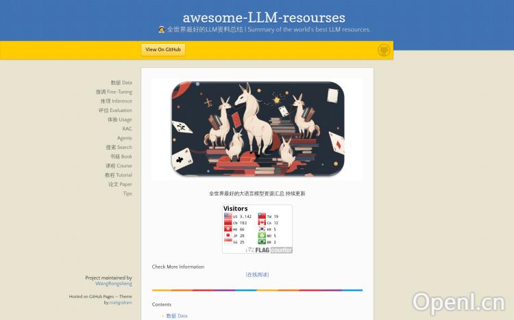 awesome-LLM-resourses