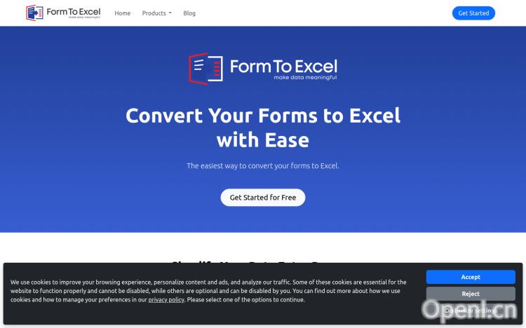 formtoexcel.com