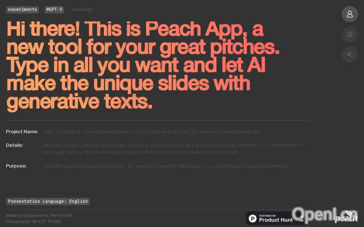 Peach App