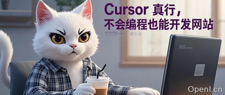 惊呆了,我真的一行代码都没写啊!都是Cursor做的! (保姆级教程)