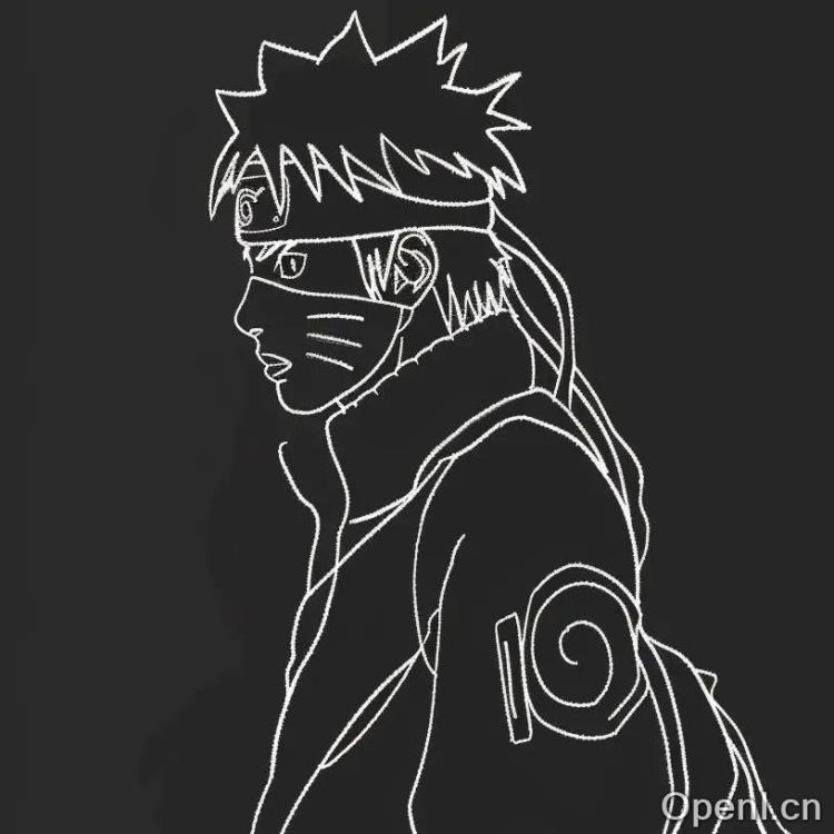 AI绘画教程1：AI提示词—极简主义黑白风格