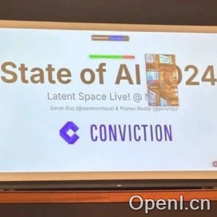 Sarah Guo总结2024年AI现状：应用层的价值被低估了