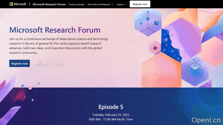 Microsoft Research Forum