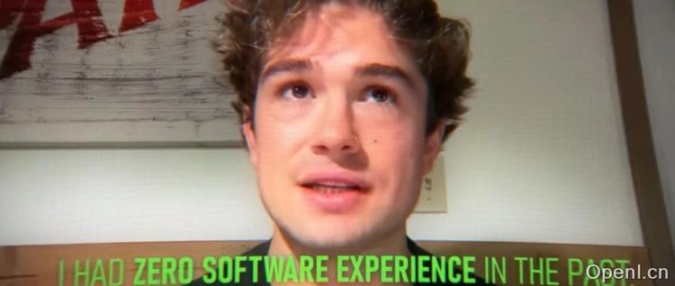 人刚毕业,代码一点不会,他纯靠ChatGPT写APP,年入千万美金