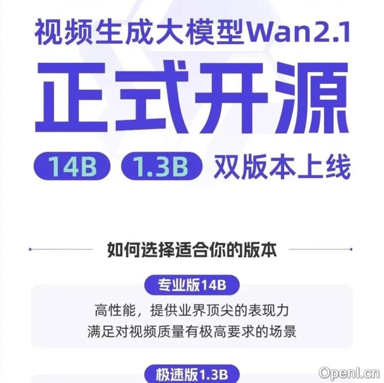 阿里巴巴开源万相2.1视频生成模型:性能卓越,引领行业创新