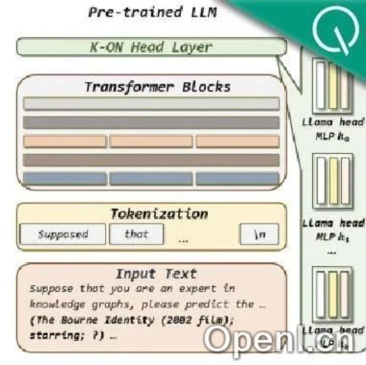 如何让大模型感知知识图谱知识?蚂蚁联合实验室:利用多词元并行预测给它“上课”