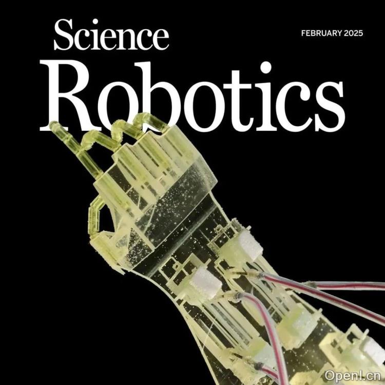 「重磅」Sci.Robot最新封面:史上最大由人类肌肉驱动的机械臂,人机融合取得新突破