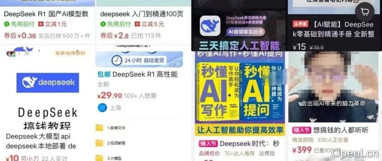 对于那些出来卖的DeepSeek课程，我有些话想说。