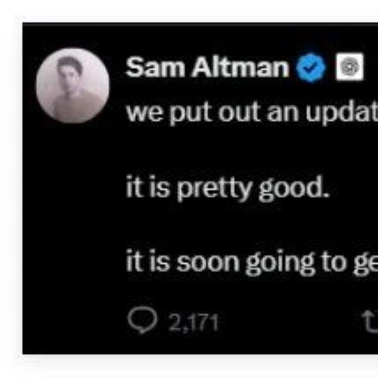OpenAI 更新 GPT4o 模型：体验升级，多项能力跃居榜首