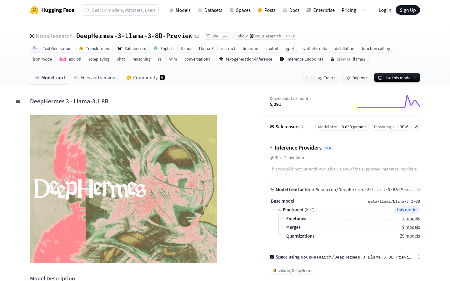 DeepHermes-3-Llama-3-8B-Preview