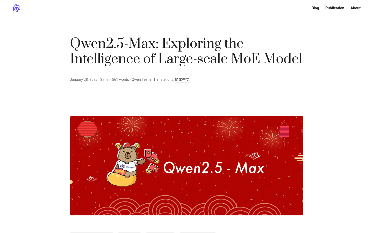 Qwen2.5-Max