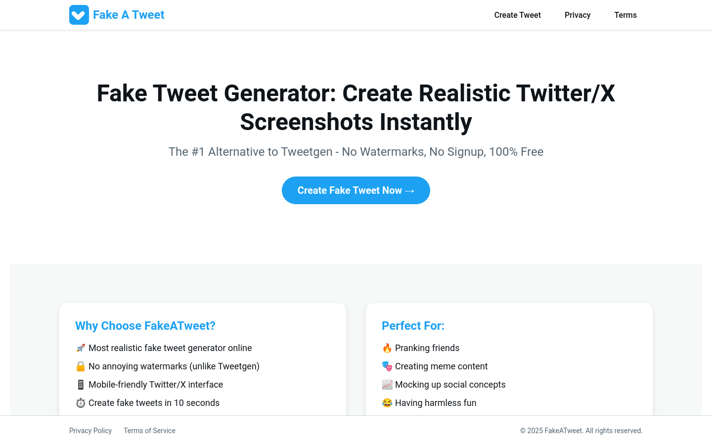 FakeATweet
