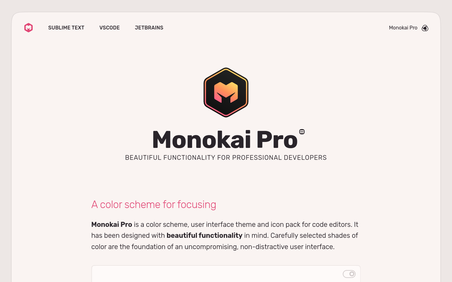 Monokai Pro