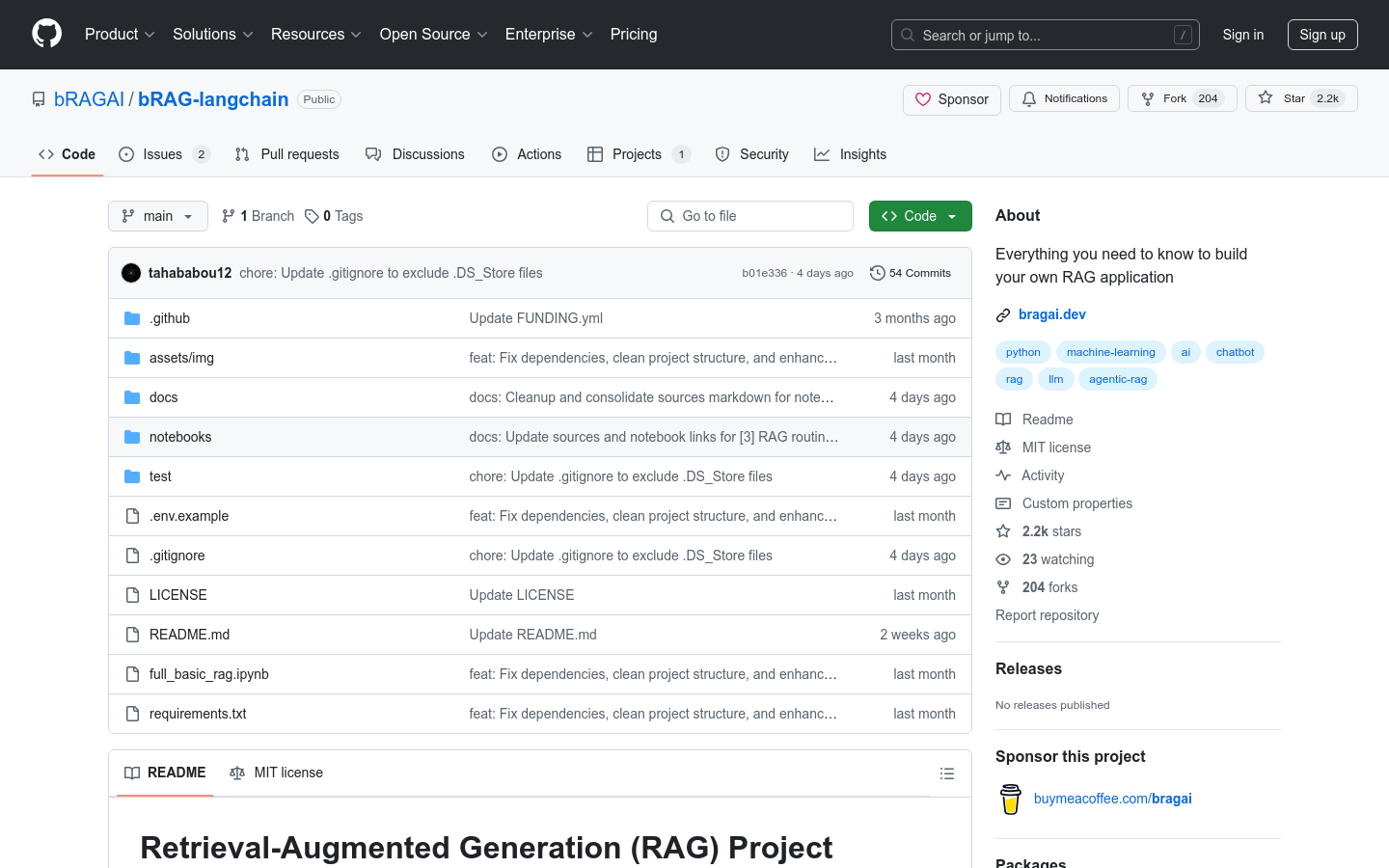 bRAG-langchain