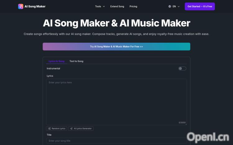 AI Song Maker