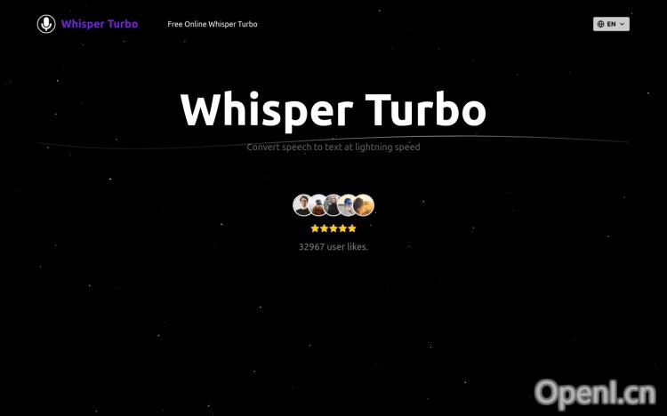 Whisper Turbo.online