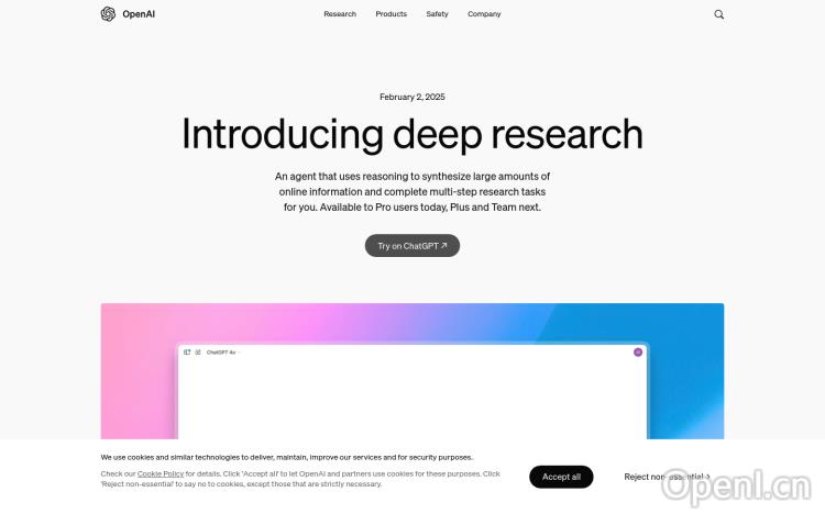 OpenAI Deep Research