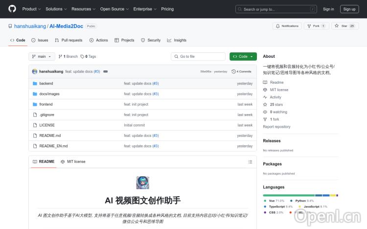 AI 视频图文创作助手
