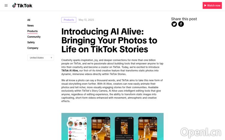 TikTok AI Alive