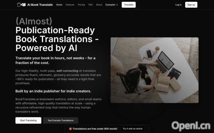 AI Book Translate