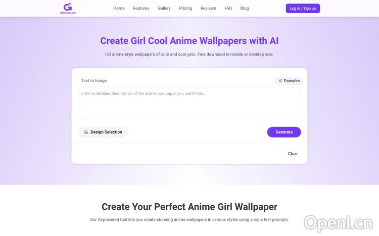 Girl Cool Anime Wallpaper