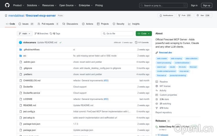 Firecrawl MCP Server