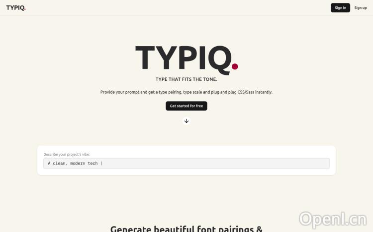 Typiq