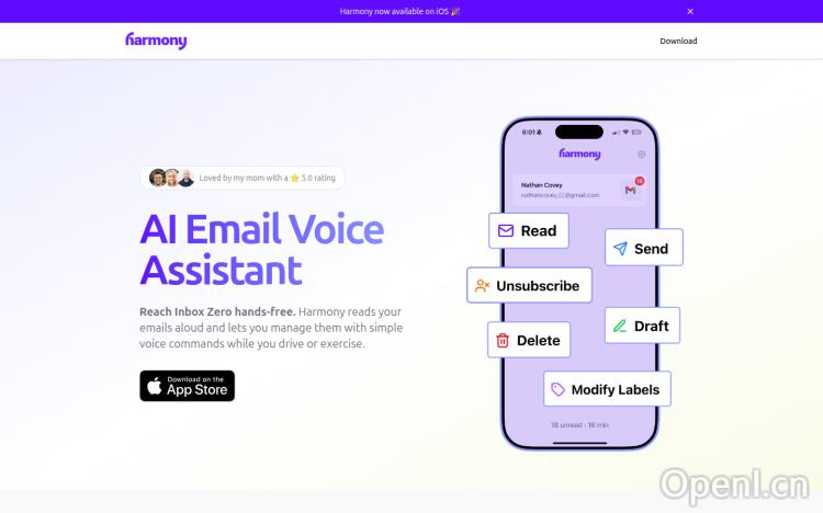 Harmony AI Email Assistant
