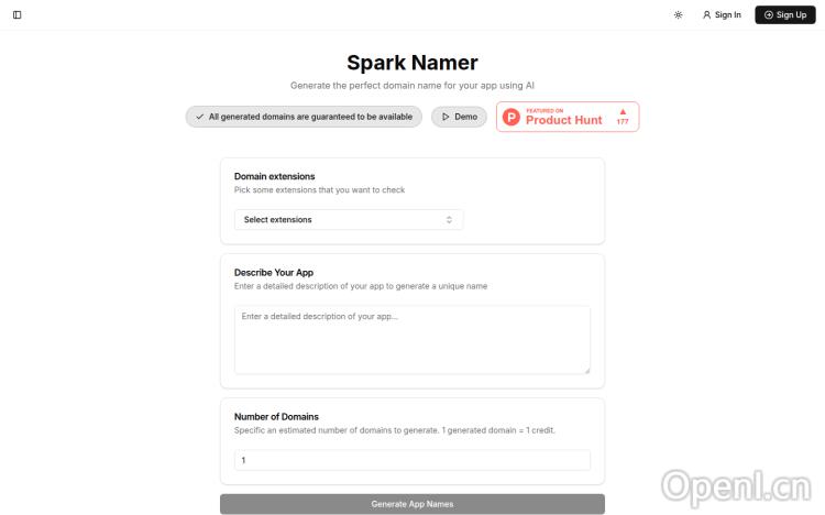 Spark Namer