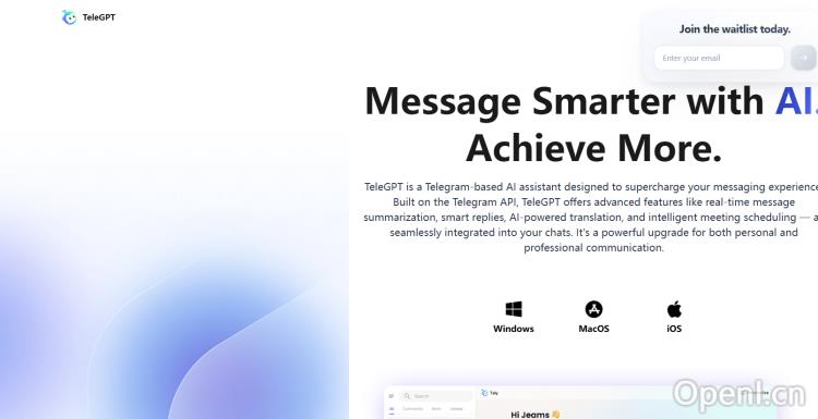 Tely AI powered by TeleGPT