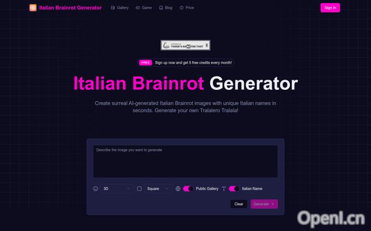 Italian Brainrot Generator