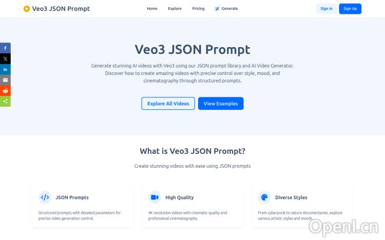 Veo3 JSON Prompt