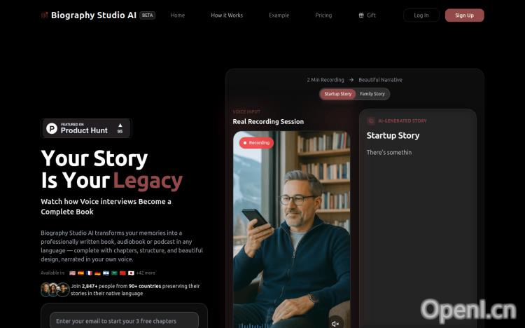 Biography Studio AI
