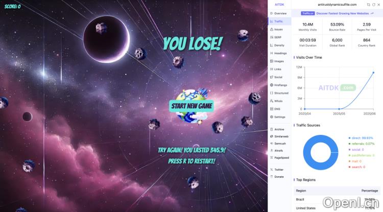 那些流量炸裂的网站