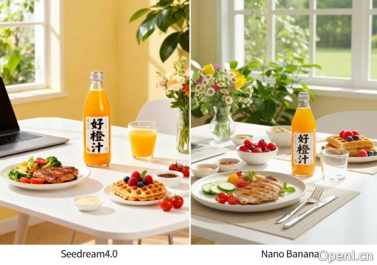 谁是AI生图新王?Nano Banana和Seedream4.0,两大模型实测,海报大PK!