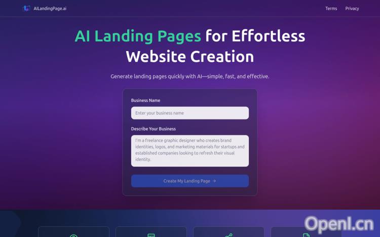 AI LandingPage
