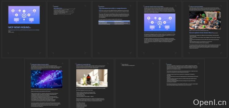 这个 5 个开源 MCP 神器，让 Office 文档起飞。