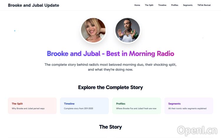 Brooke & Jubal in the Morning