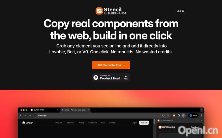 Stencil by SUPERHANDS